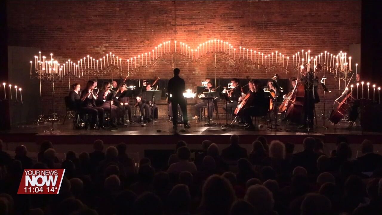 Lima Symphony Orchestra performs Music By Candlelight in historic St. Marys theater